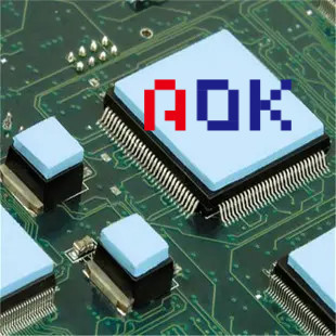 Stärke-langlebiges Gut der AOK-Computer-Hitze-Silikon-freies thermisches Auflagen-10mm