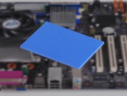 Heatproof Silikon-freie thermische Auflage auf Laptop-Stärke 1mm praktisch